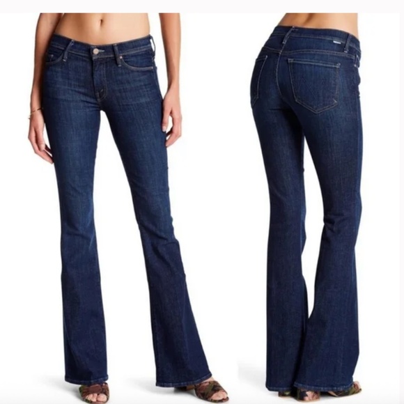 Mother The Cruiser Flare Jeans in Clean Sweep Size 25 - Picture 1 of 13